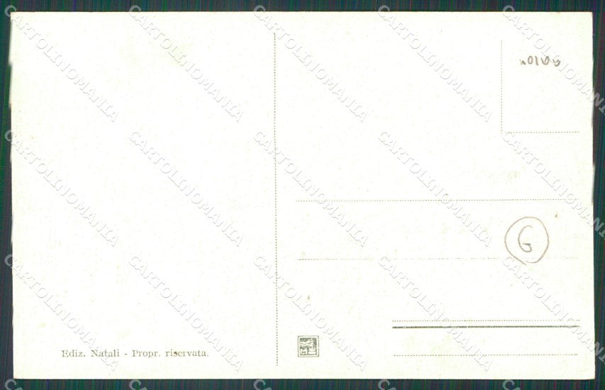 Roma Città Militari Artiglieria cartolina QT2224 – retro