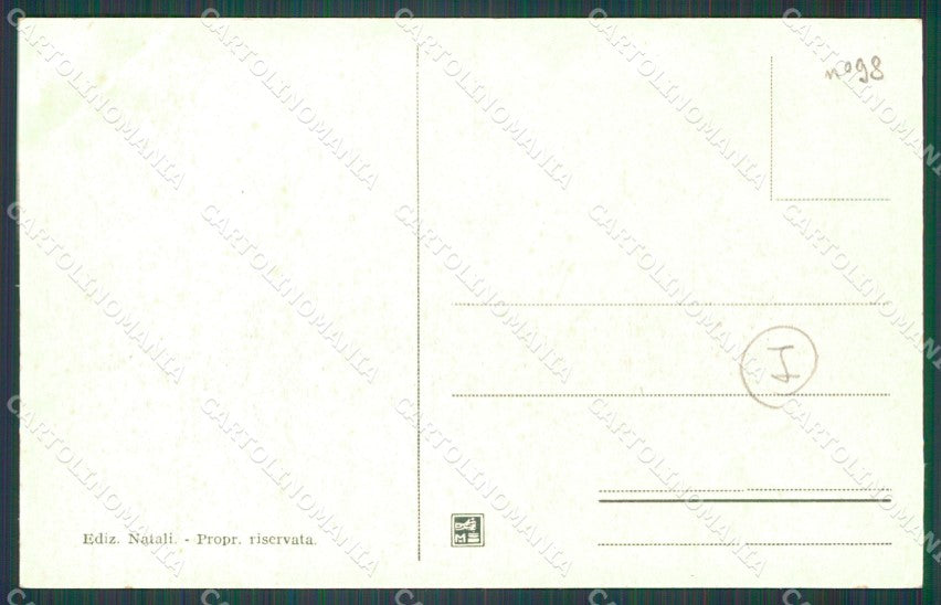 Roma Città Caserma Militari Artiglieria cartolina QT2227 – retro