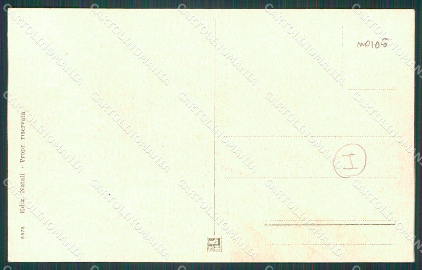 Roma Città Caserma Militari Artiglieria cartolina QT2228 – retro