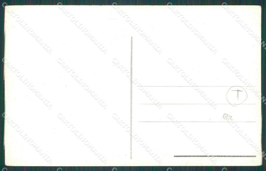 Roma Città Poste dopo incendio del 1923 cartolina QT2241 – retro