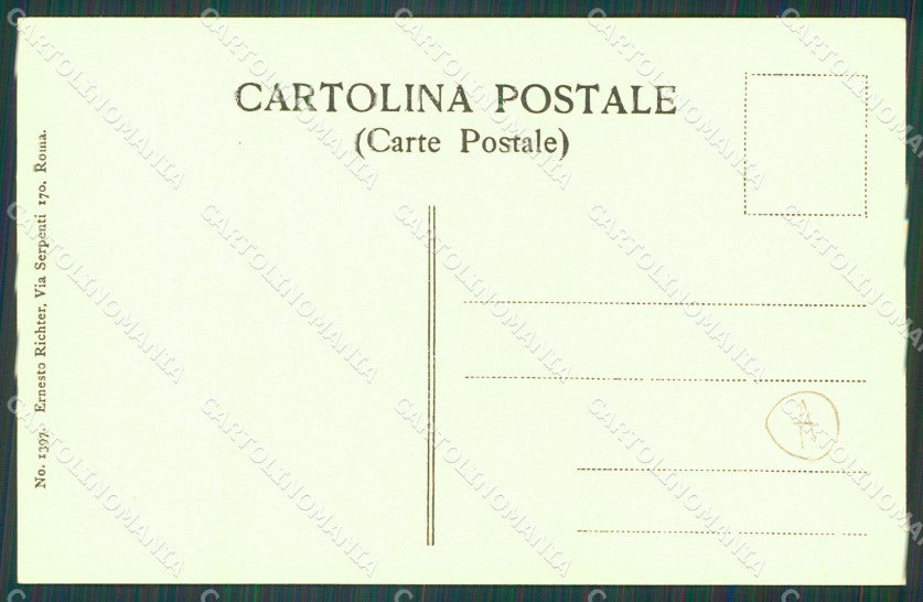 Roma Città Campagna Romana Buoi cartolina QT2250 – retro