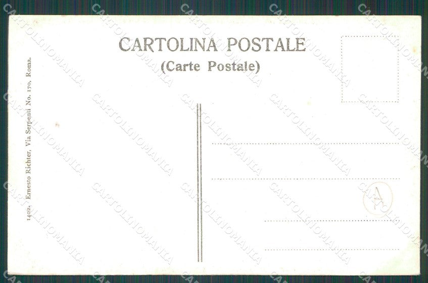 Roma Città Campagna Romana Buoi cartolina QT2252 – retro