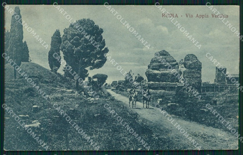 Roma Città Via Appia Vecchia cartolina QT2255 – fronte