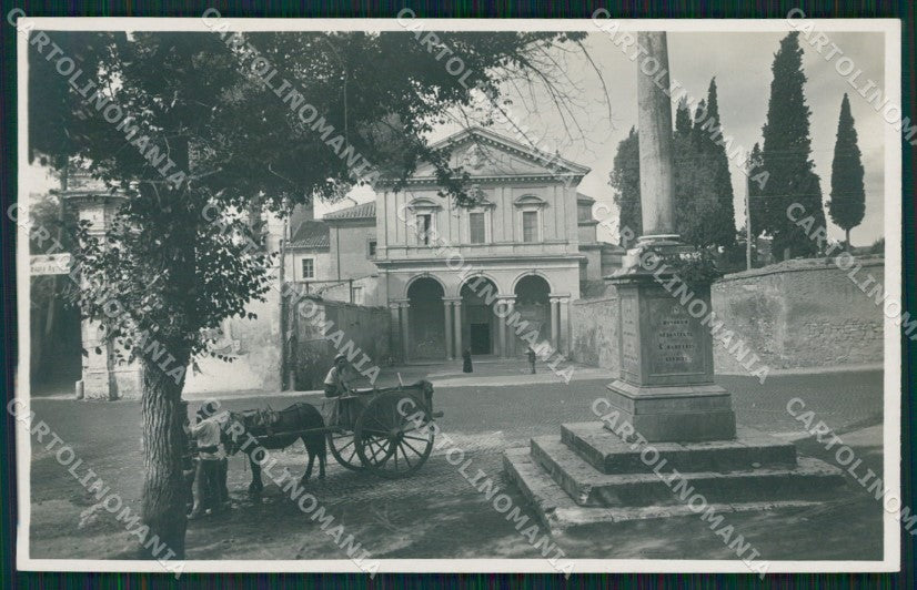 Roma Città San Sebastiano Carretto Foto cartolina QT2263 – fronte