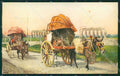 Roma Città Costumi Carro da Vino cartolina QT2284 – fronte