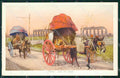 Roma Città Via Appia Costumi Carretto da Vino cartolina QT2287 – fronte