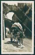 Roma Città Costumi Carro da Vino Foto cartolina QT2294 – fronte