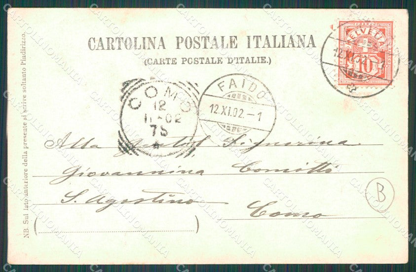 Roma Città Campagna Romana Buoi Foto cartolina QT2299 – retro