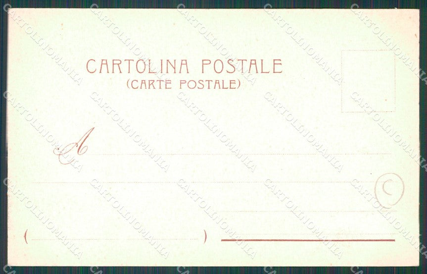Roma Città Costumi Carro da Vino cartolina QT2307 – retro