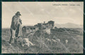 Roma Città Campagna Romana Pastore Pecore Cane PIEGHINA cartolina QT2316 – fronte