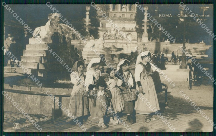 Roma Città Costumi Alterocca 377 Foto cartolina QT2325 – fronte