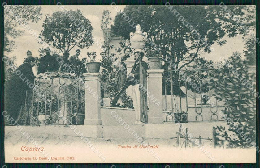 Sassari La Maddalena Caprera Tomba Garibaldi cartolina QT2345 – fronte