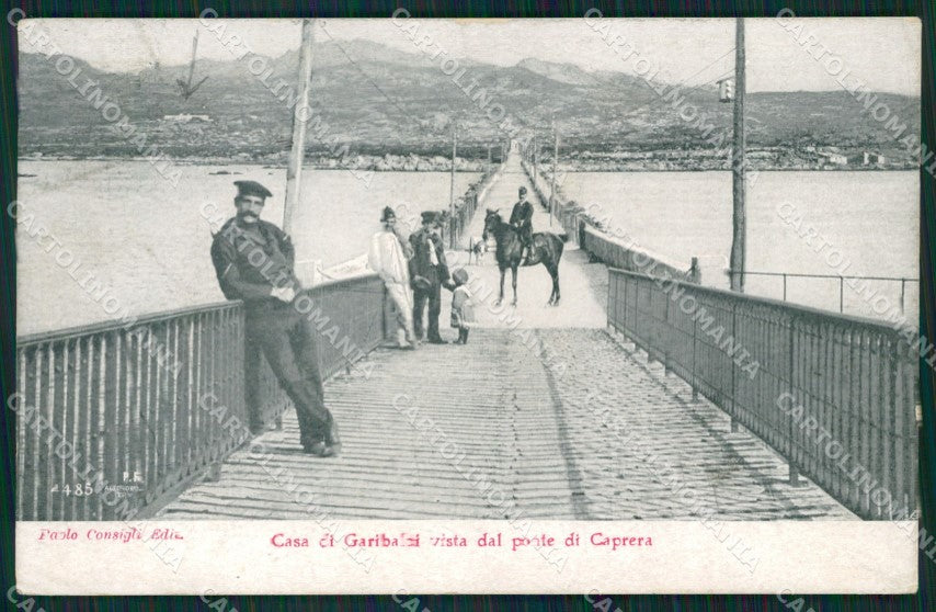 Sassari La Maddalena Caprera Garibaldi Alterocca 4485 cartolina QT2346 – fronte
