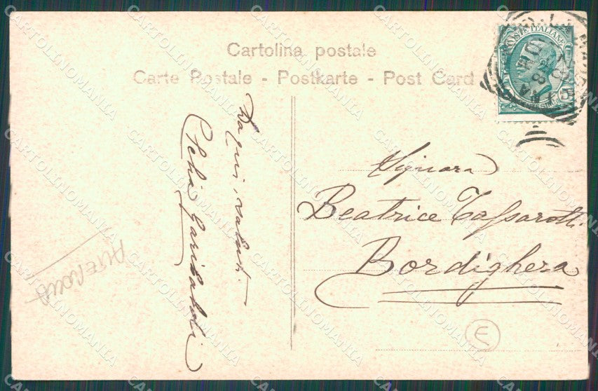 Sassari La Maddalena Caprera Garibaldi Alterocca 4485 cartolina QT2346 – retro