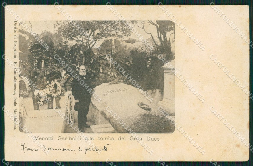 Sassari La Maddalena Caprera Tomba Garibaldi cartolina QT2349 – fronte