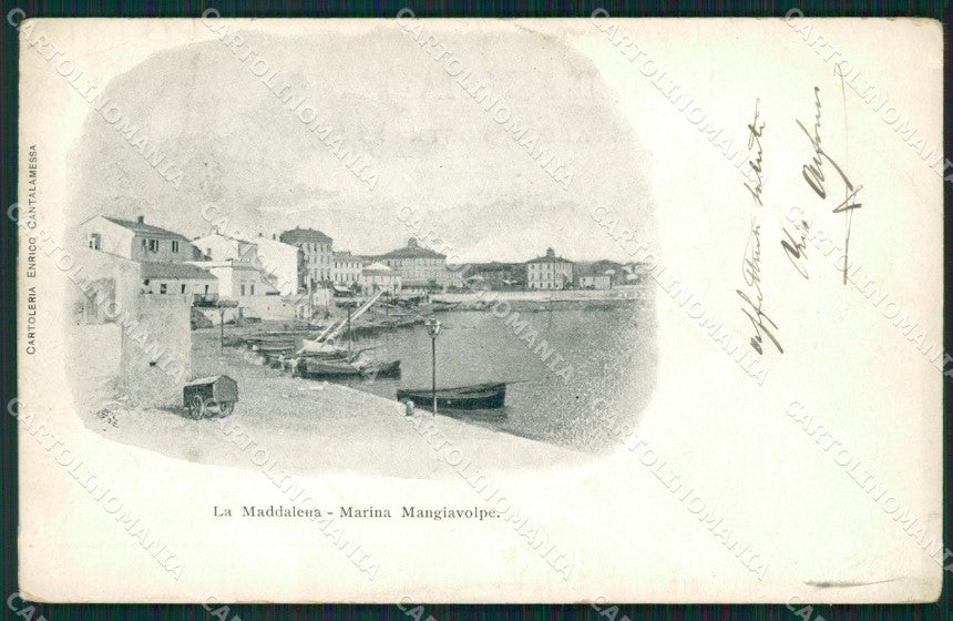 Sassari La Maddalena Marina Mangiavolpe cartolina QT2358 – fronte