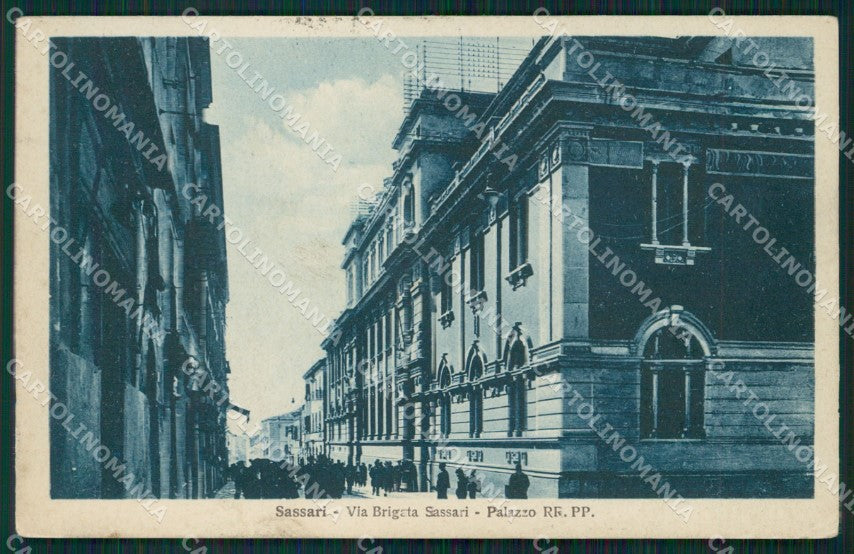 Sassari Città Poste cartolina QT2374 – fronte