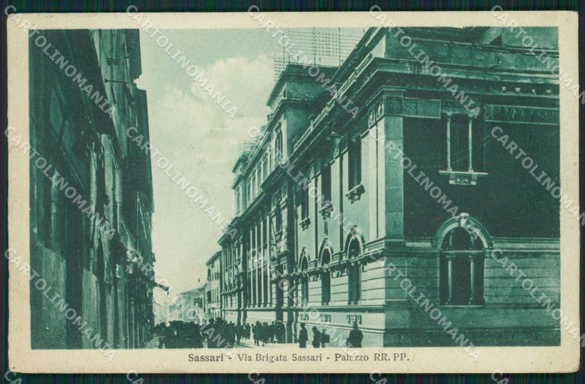 Sassari Città Poste FORO cartolina QT2377 – fronte