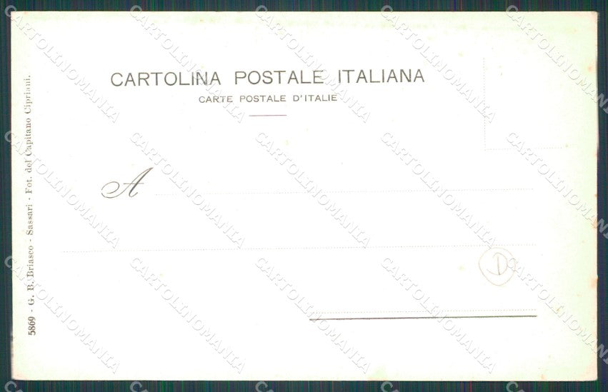 Sassari Città cartolina QT2382 – retro