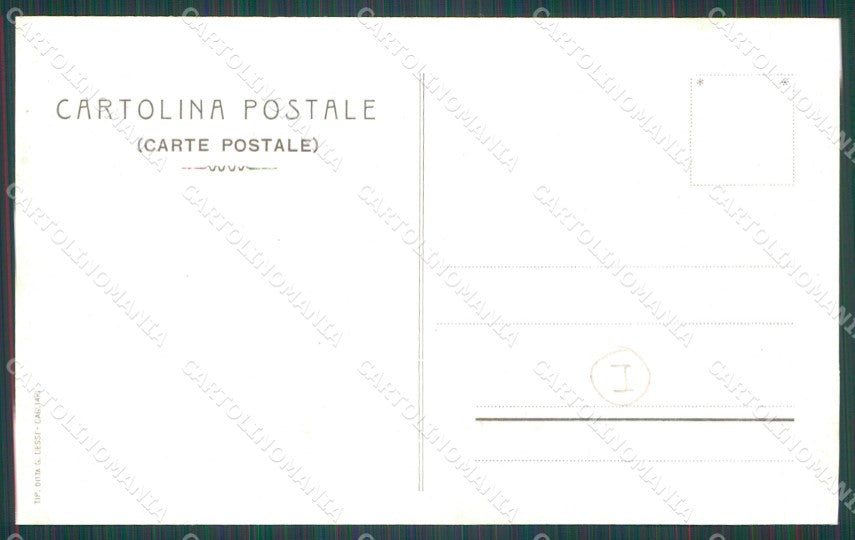 Sassari Alghero Isola Piana Pesca del Tonno cartolina QT2406 – retro