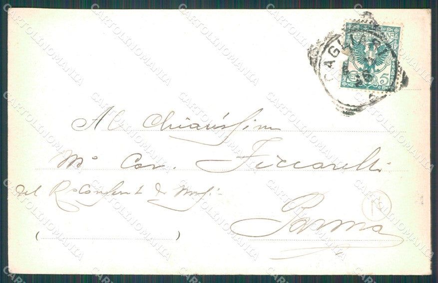 Sassari Alghero Isola Piana Pesca del Tonno STRAPPINO cartolina QT2409 – retro