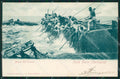 Sassari Alghero Isola Piana Pesca del Tonno PIEGA cartolina QT2415 – fronte