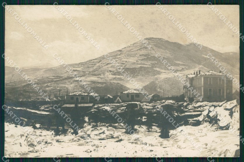 Grecia Greece Florina Nevicata Foto cartolina QT2423 – fronte
