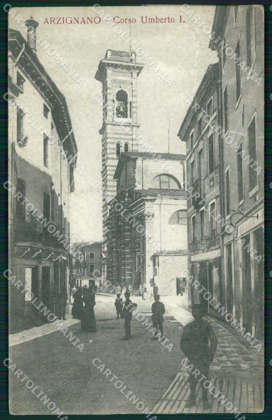 Vicenza Arzignano PIEGA cartolina QT2446 – fronte