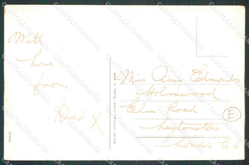 Vicenza Arzignano cartolina QT2449 – retro