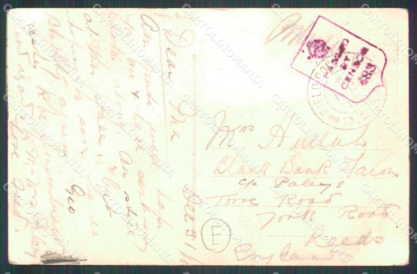 Vicenza Arzignano Saluti da ABRASA Foto cartolina QT2451 – retro
