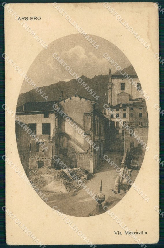Vicenza Arsiero TRACCIA UMIDO cartolina QT2454 – fronte
