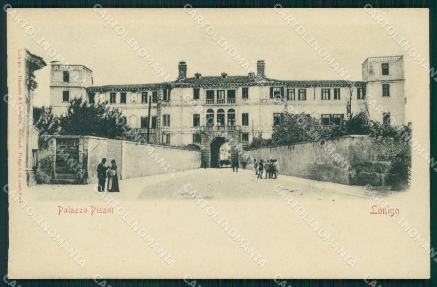Vicenza Lonigo Palazzo Pisani cartolina QT2476 – fronte