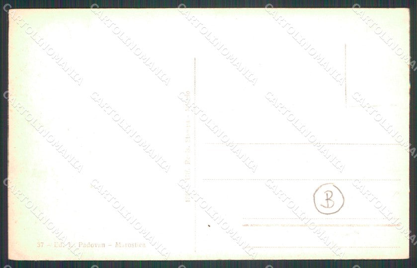 Vicenza Marostica cartolina QT2477 – retro