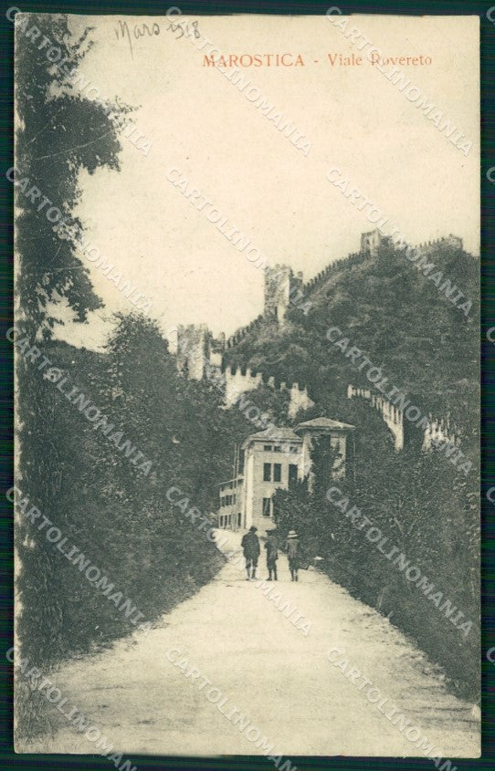 Vicenza Marostica cartolina QT2484 – fronte