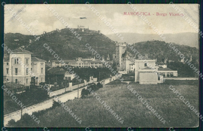 Vicenza Marostica Borgo Vicenza cartolina QT2491 – fronte