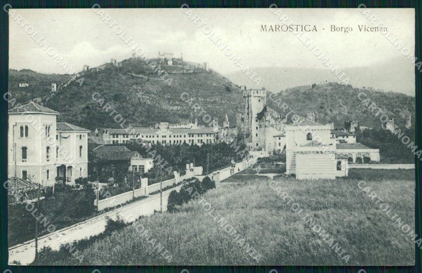 Vicenza Marostica Borgo Vicenza cartolina QT2492 – fronte