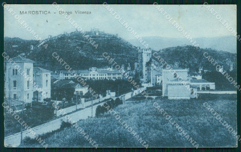 Vicenza Marostica Borgo Vicenza cartolina QT2493 – fronte