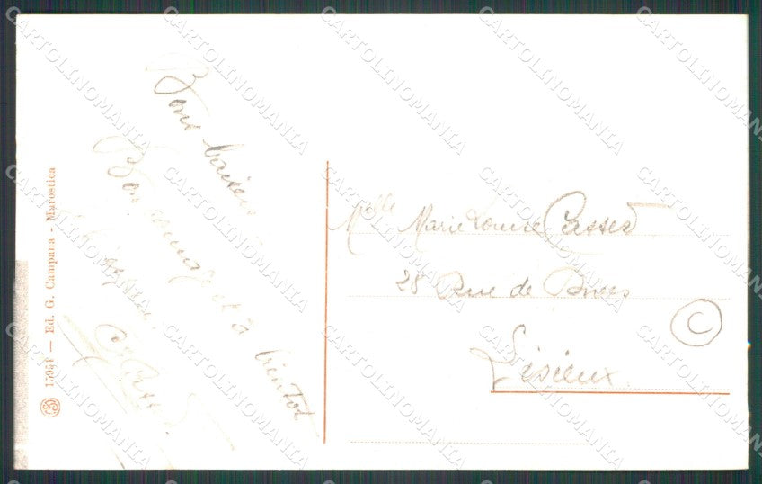 Vicenza Marostica Porta Breganze cartolina QT2496 – retro