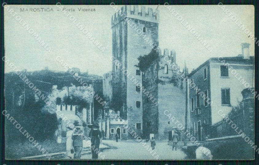 Vicenza Marostica Porta Vicenza cartolina QT2498 – fronte