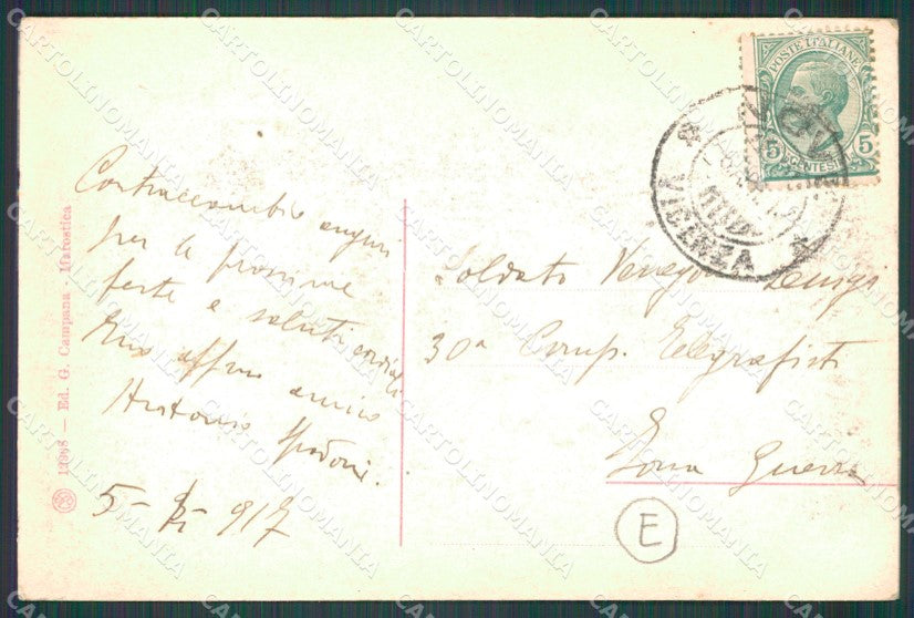 Vicenza Marostica Porta Breganze cartolina QT2504 – retro
