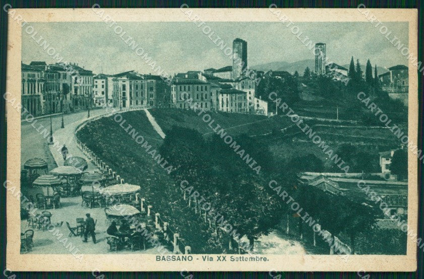 Vicenza Bassano ABRASA cartolina QT2512 – fronte