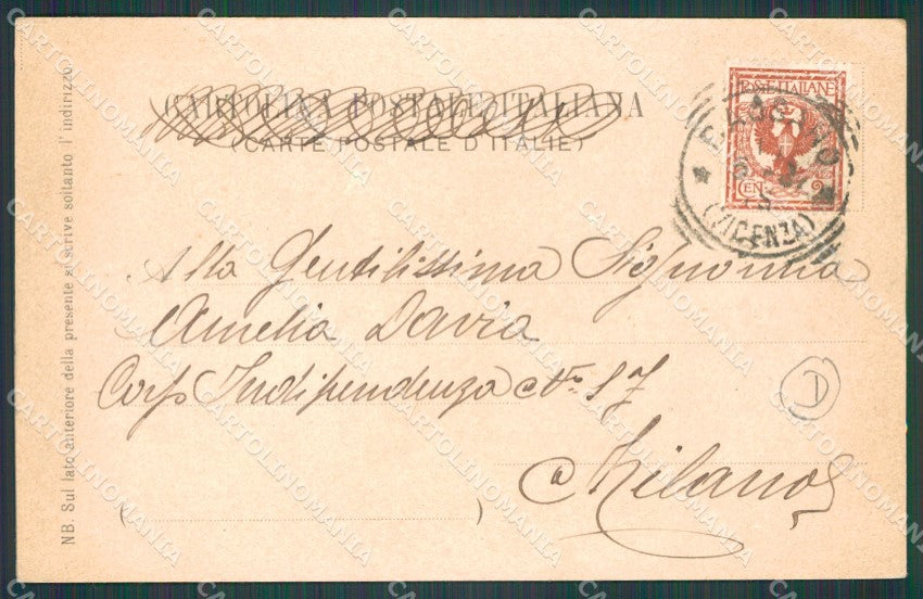 Vicenza Bassano Porta Torri degli Ezzelini cartolina QT2513 – retro