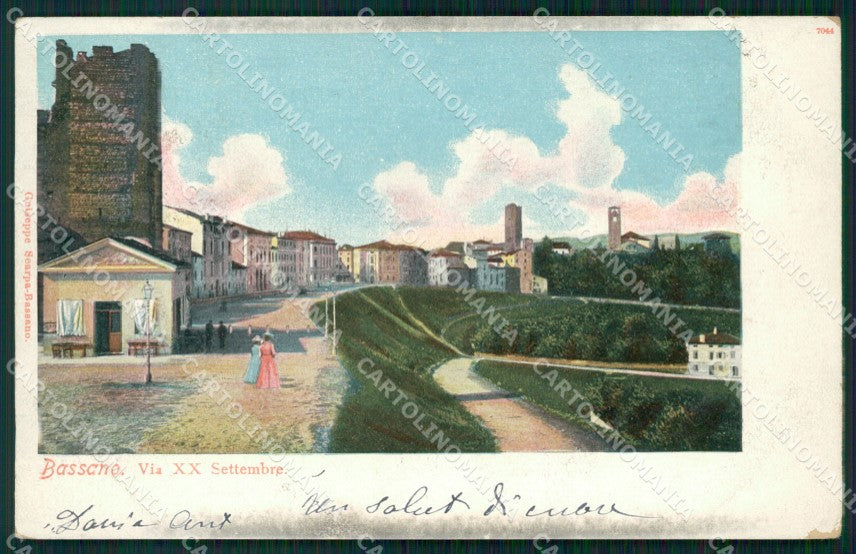 Vicenza Bassano cartolina QT2515 – fronte