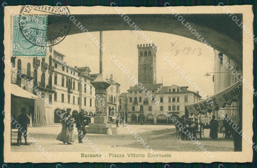 Vicenza Bassano cartolina QT2524 – fronte