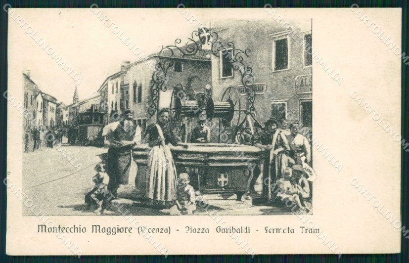 Vicenza Montecchio Maggiore Tram cartolina QT2527 – fronte