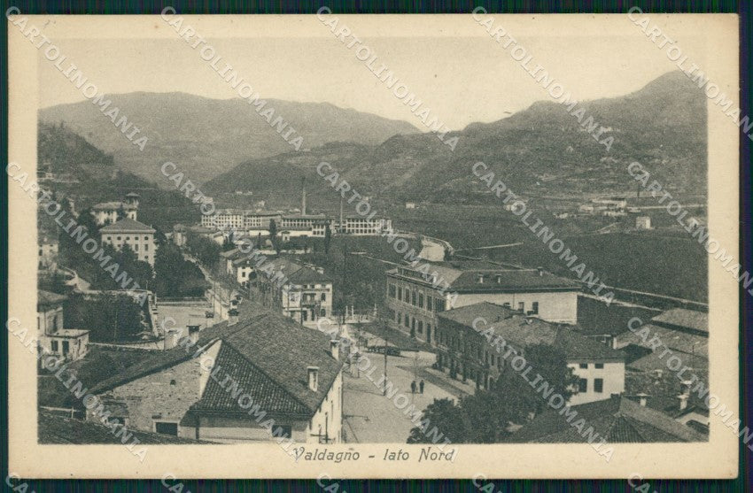 Vicenza Valdagno cartolina QT2529 – fronte