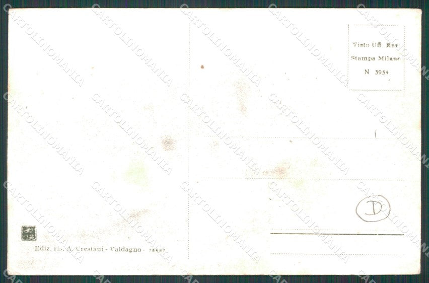 Vicenza Valdagno ABRASA cartolina QT2531 – retro