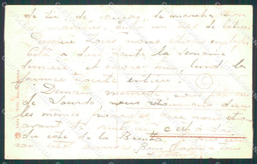 Vicenza Valdastico cartolina QT2532 – retro