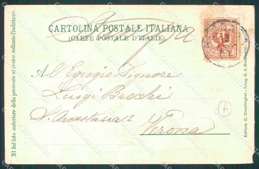 Vicenza Recoaro ABRASA cartolina QT2538 – retro