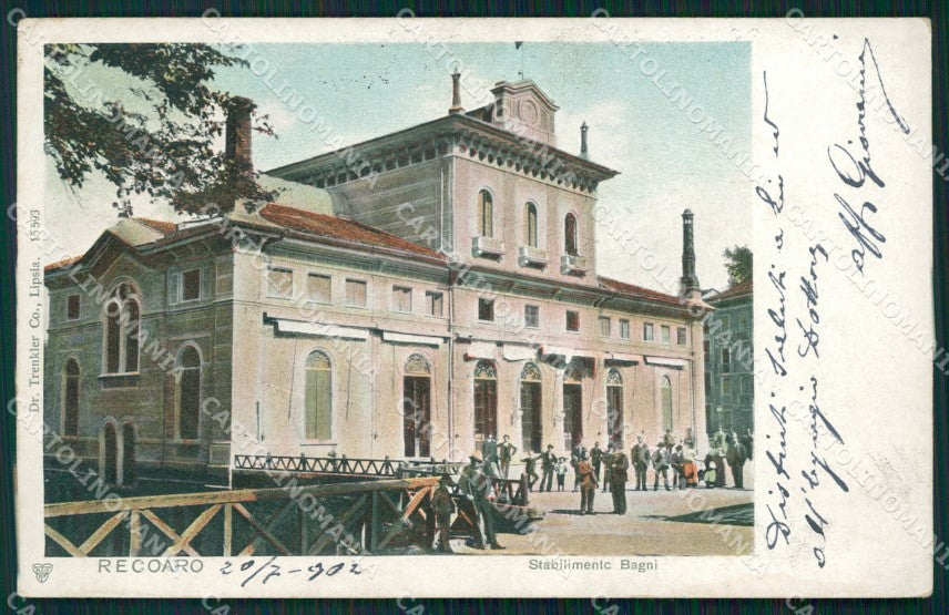 Vicenza Recoaro cartolina QT2550 – fronte